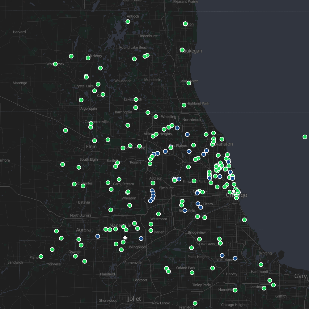 Node map preview